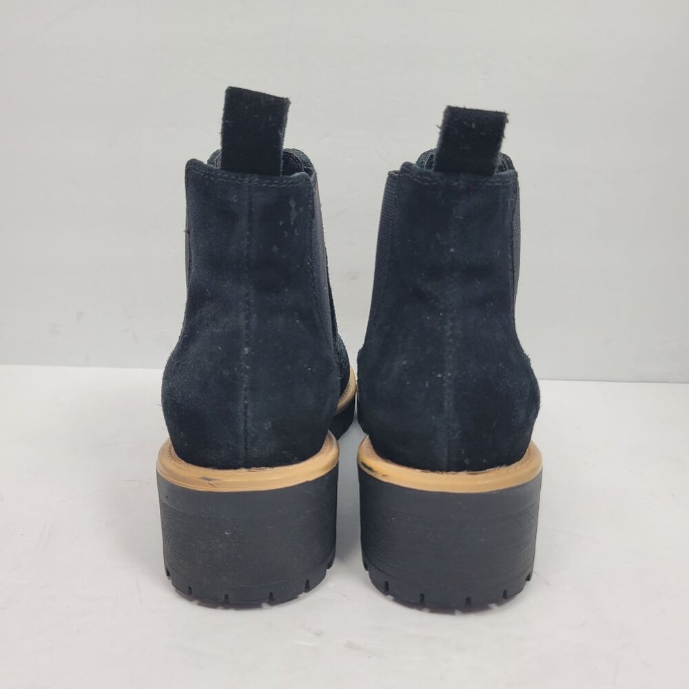 Blondo Mayes Women's Waterproof Black Suede Chelsea Boots B7145 015 US Size 6.5M - Picture 4 of 8
